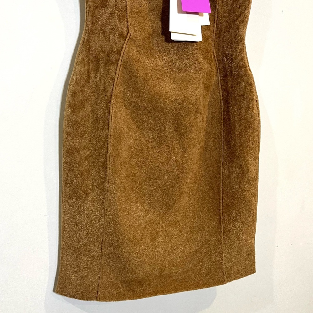 Fendi x Skims brown/tan velvet knit dress size 42 (US 6) NEW! New with tags! - Picture 6 of 16